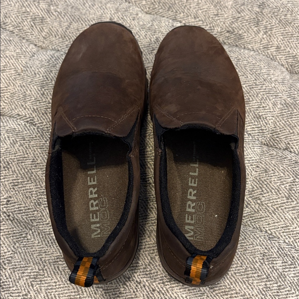 Merrell nubuck brown Jungle Mocs size 7.5 - Picture 4 of 8